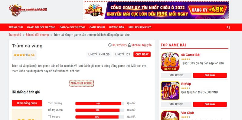 Tìm hiểu thông tin cơ bản về trang web game 007Win - 007Win